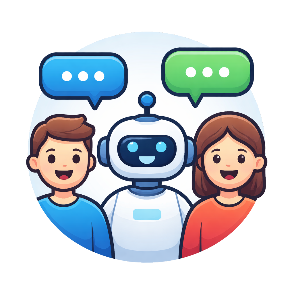 2 Humans and AI Chat Game